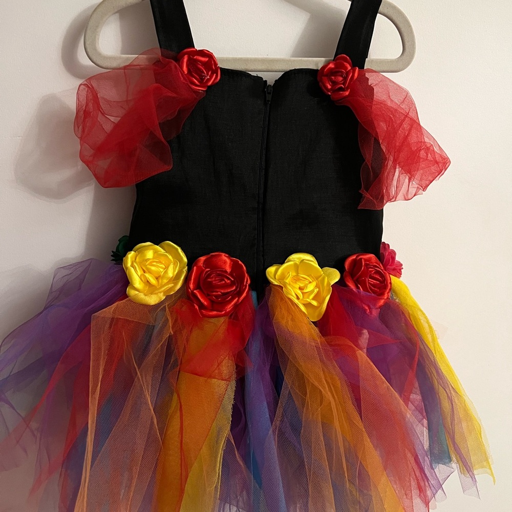 Halloween Costume size 5 day of the dead, custom made